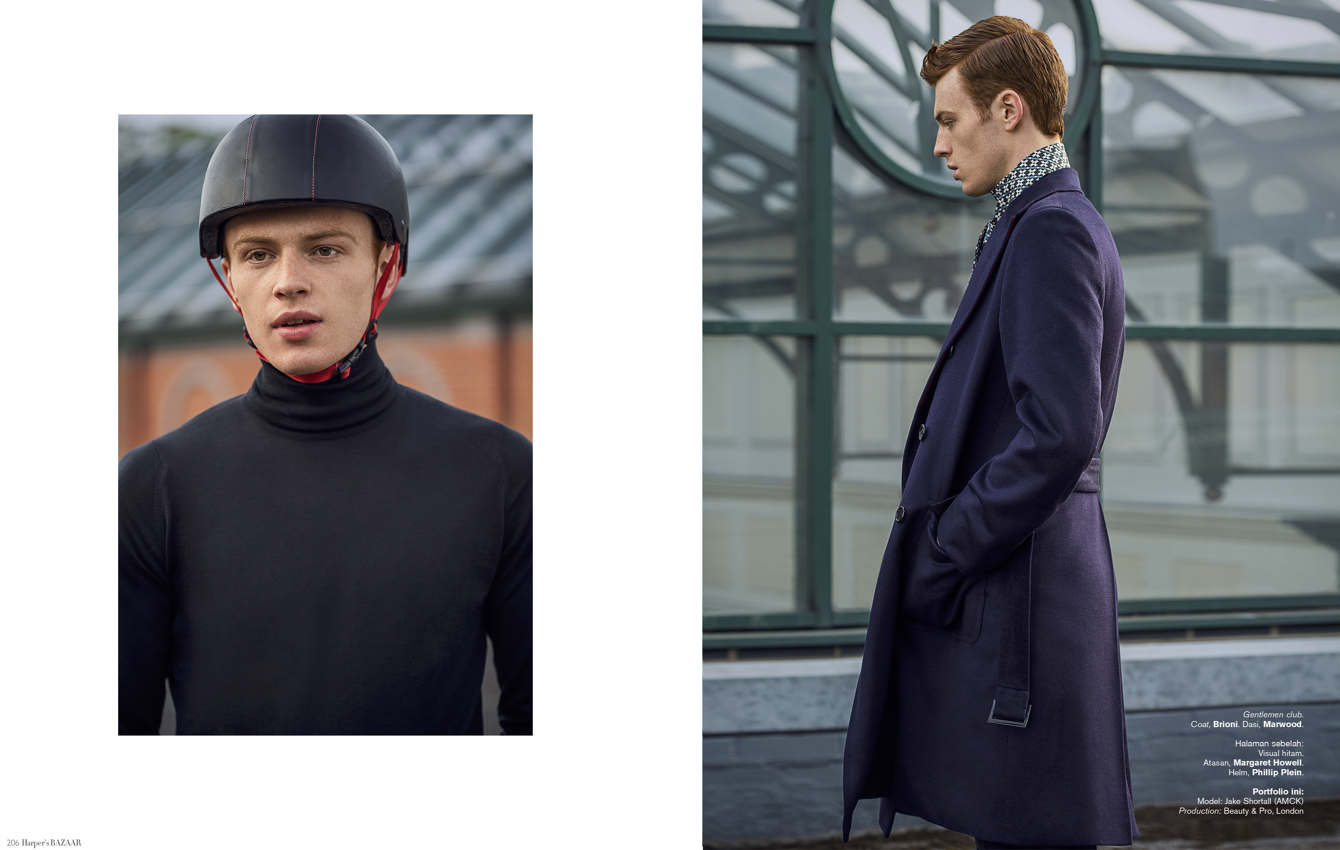 harpers bazaar man / utilitarian